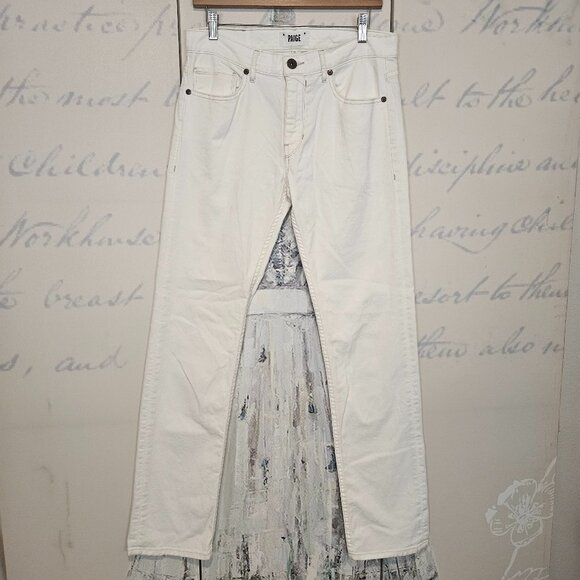 PAIGE Other - Paige Men's Jeans size 32 White Straight Leg